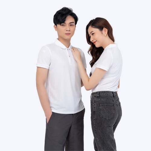 Áo thun Polo Yody phông nữ chất liệu cafe bo trơn thấm hút mềm mịn APN4388 | BigBuy360 - bigbuy360.vn