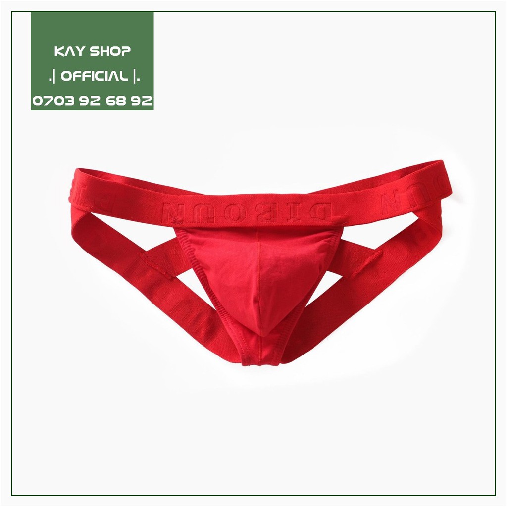 [SIÊU HOT] Quần lót nam jockstrap sexy Diboun dây đan mông - Quần sịp nam dây chéo giúp nâng mông căng tròn quyến rũ