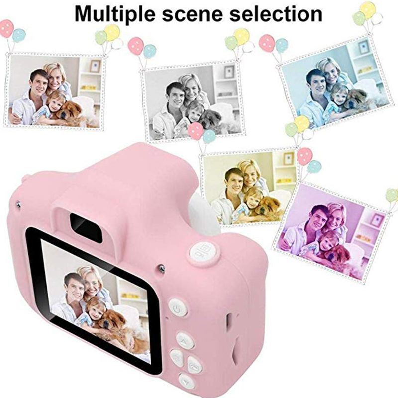 Máy ảnh kỹ thuật số mini màn hình 2inch dành cho bé | BigBuy360 - bigbuy360.vn