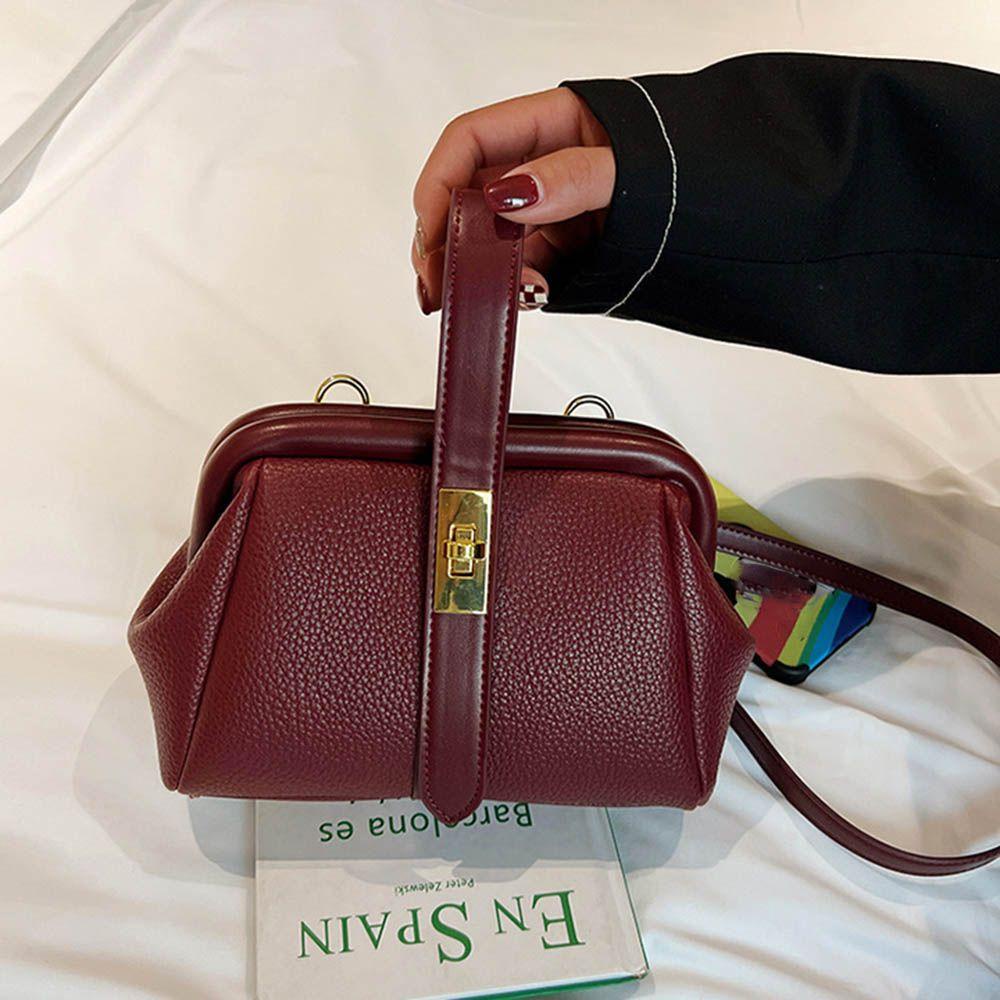 CACTU Túi Xách Tay Nữ Kiểu Dáng Retro Thời Trang Cá Tính