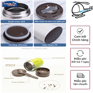Bình ủ cháo 500ml Lock&Lock