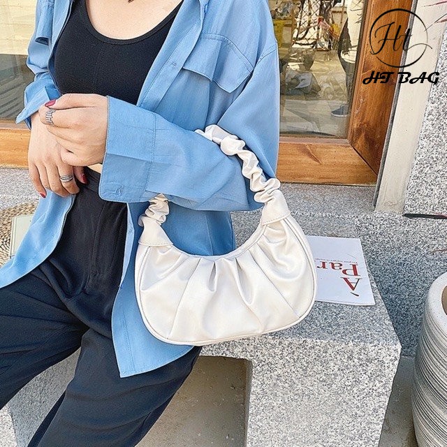 Túi kẹp nách nữ giá rẻ,túi kẹp nách da mềm thời trang HTBag HT19 | BigBuy360 - bigbuy360.vn