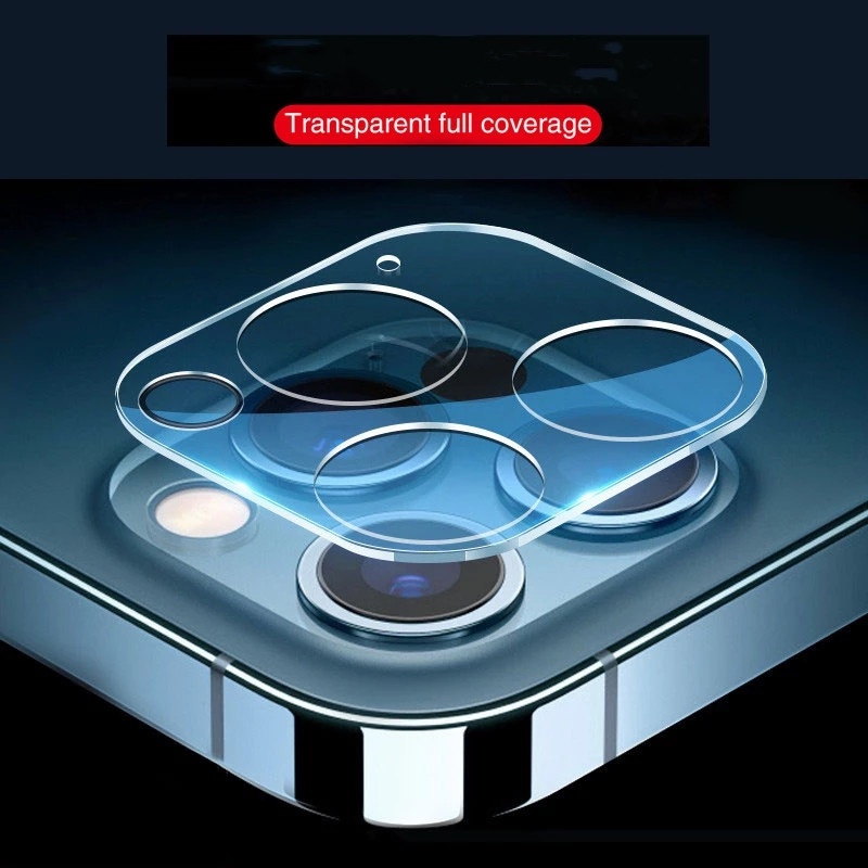 Kính Cường Lực HD 3D Trong Suốt Chống Dấu Vân Tay Bảo Vệ Ống Kính Máy Ảnh Sau Cho iPhone 14 / 14 Plus / 14 Pro / 14 Pro Max