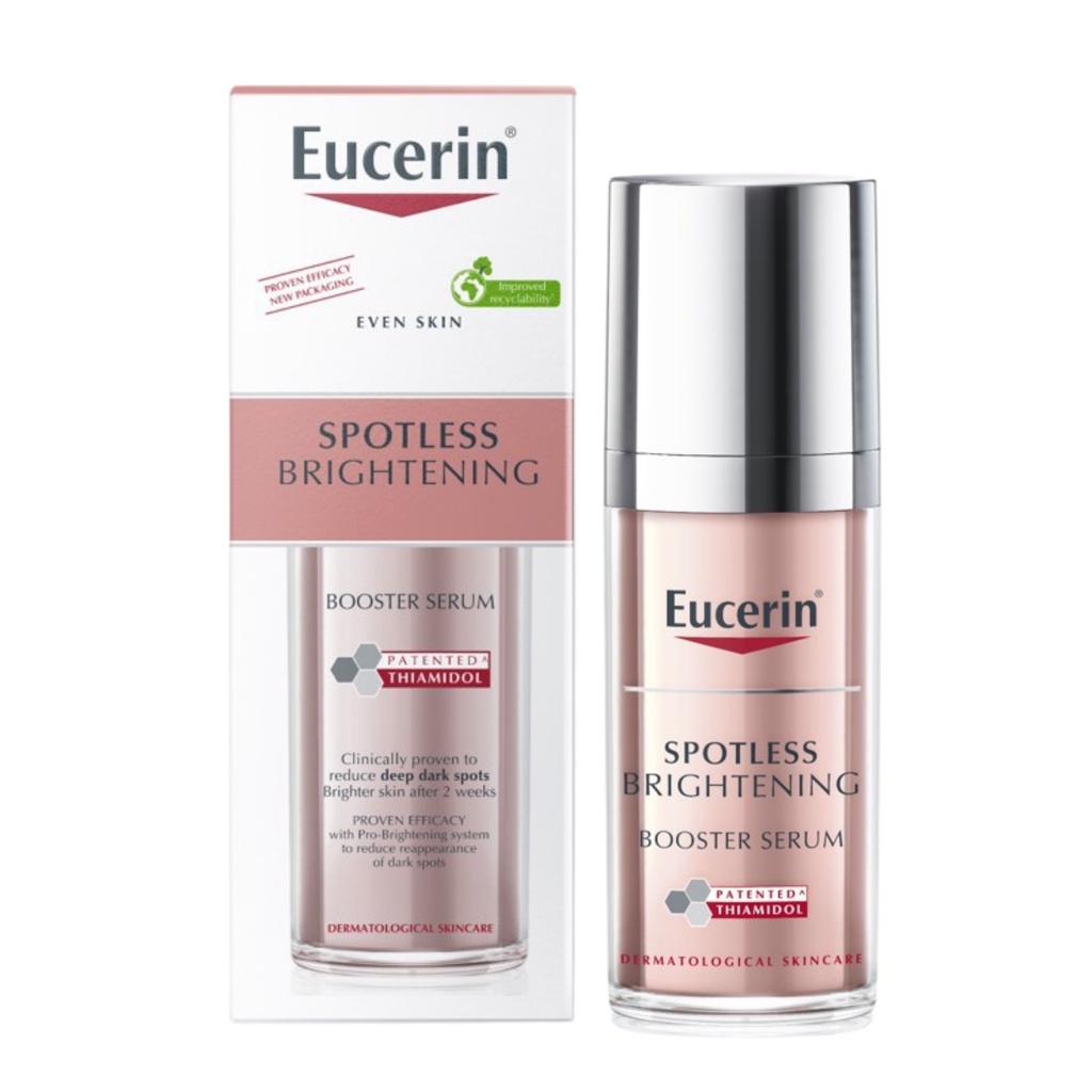 Tinh Chất Eucerin Spotless Brightening Booster Serum Giúp Giảm Thâm Nám &amp; Dưỡng Sáng Da 30ml