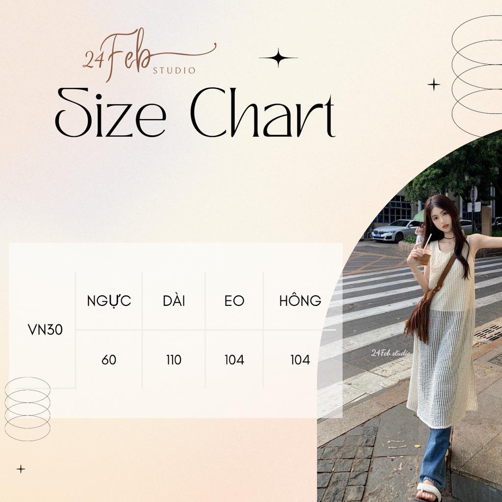Váy lưới tank top đi biển phong cách Vintage Hàn Quốc