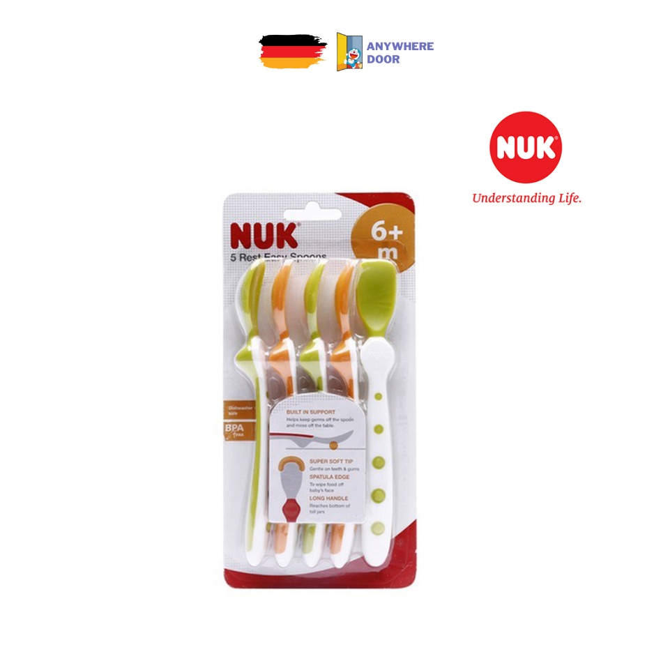 Thìa Mềm NUK cho bé ăn dặm