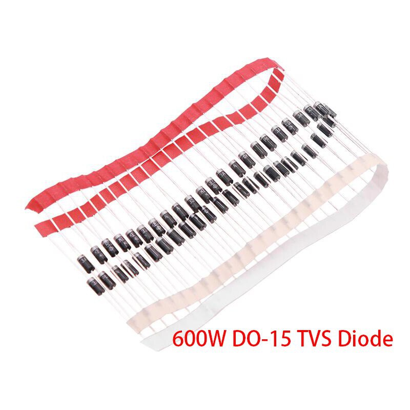 Set 20 Điốt Đi Ốt 600W FAZER-15 P6KE22A P6KE24A P6KE27A P6KE30A P6KE33A P6KE36A P6KE39A P6KE43A P6KE