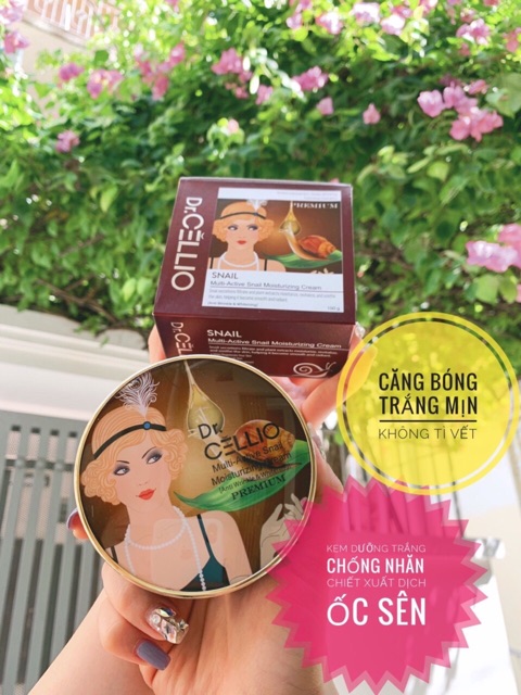 KEM DƯỠNG DA CHỐNG LÃO HÓA CELLIO COLLAGEN Mẫu Mới