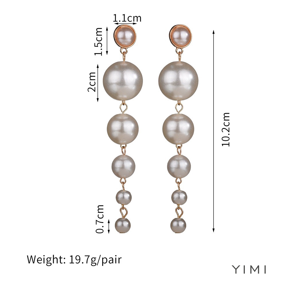 Khuyên Tai Dáng Dài Đính Đá Sang Trọng Trẻ Trung Hợp Thời Trang