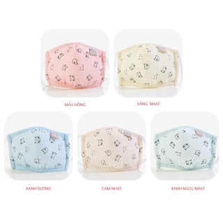 Khẩu trang cho bé từ 1- 3 tuổi