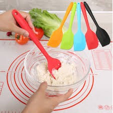 Cây vét bột spatula silicon đúc 28cm