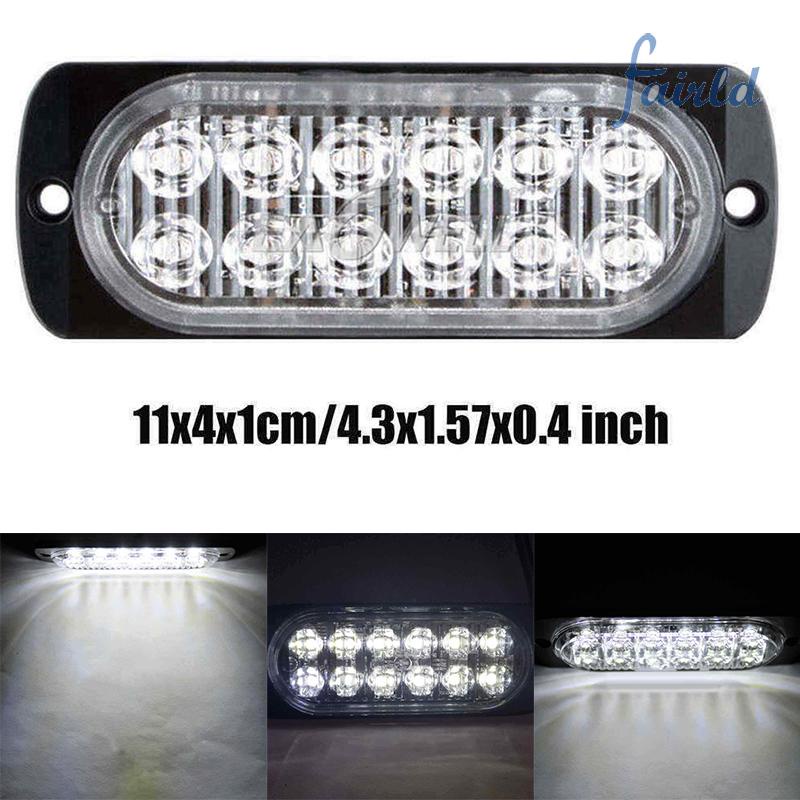 Đèn LED 12V 12 bóng ánh sáng trắng cho xe hơi/ tàu thuyền