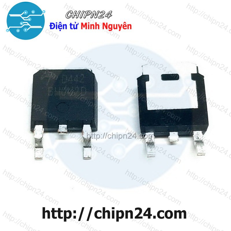 [2 CON] (SOP) MOSFET Dán AOD442 TO-252 37A 60V Kênh N (SMD Dán) (D442 442)