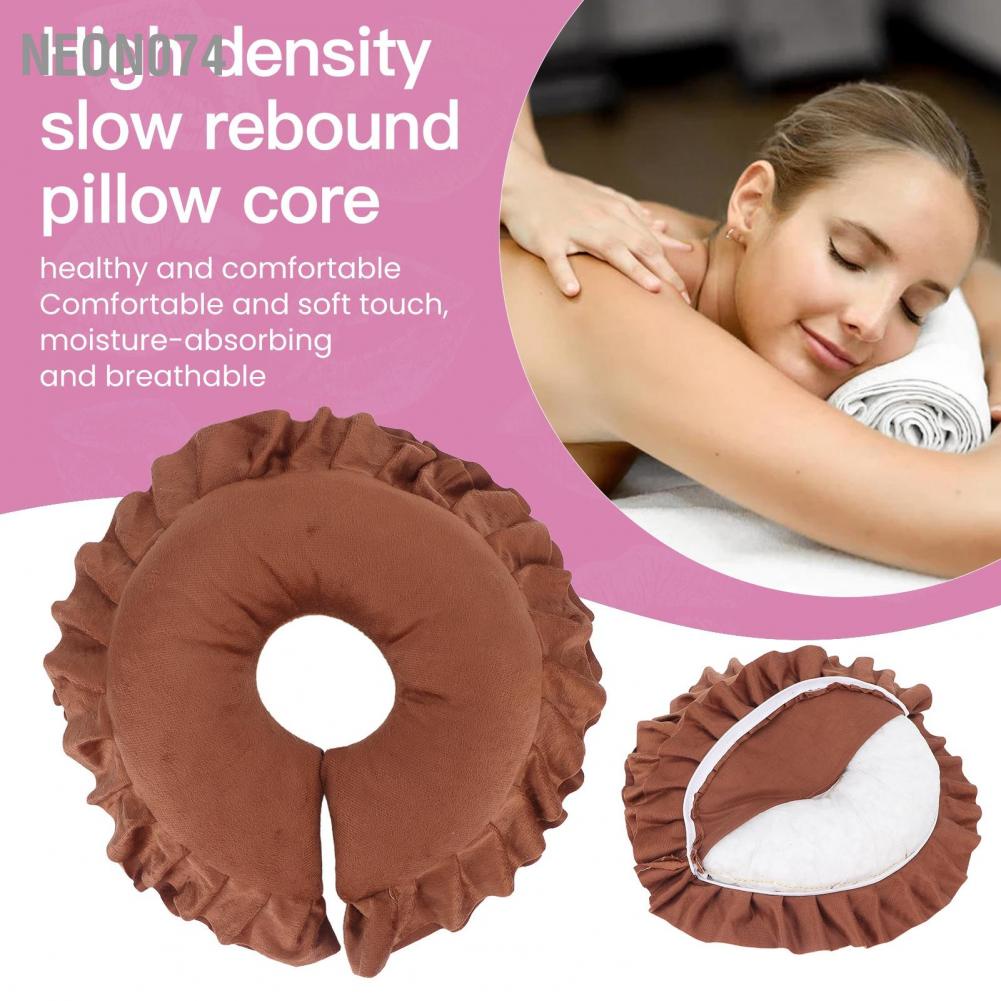 🥭 Gối đệm kê mặt tựa cổ định hình cơ thể dành cho thẩm mỹ viện/ spa/ mát xa