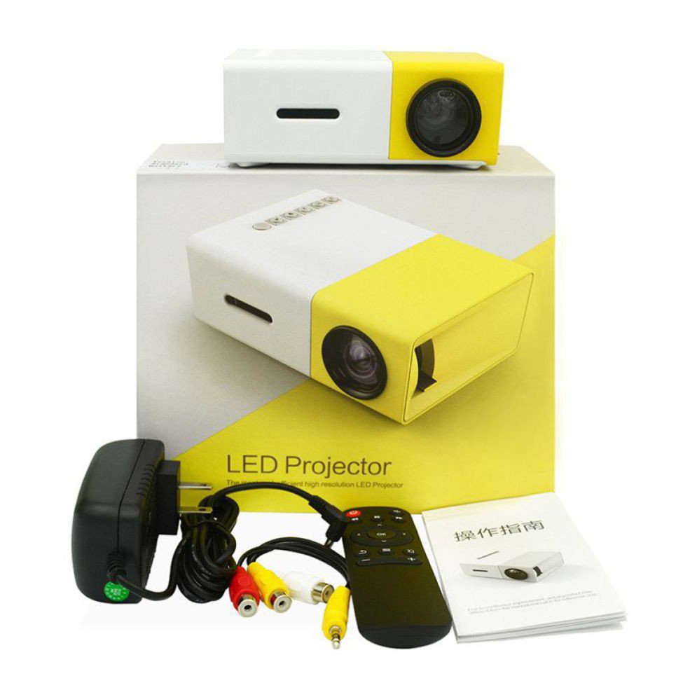 Máy ChiếU Mini ODSCN YG-300, Độ SáNg 600 Lumens