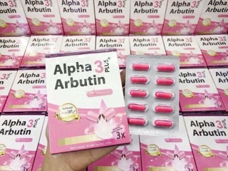 Viên Kích Trắng Alpha Arbutin 3 Plus+