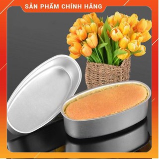 Khuôn Oval nhôm đúc D08 [GIÁ XƯỞNG] sử dụng làm bánh mì hoa cúc, bánh bông lan, khuôn làm thạch trong nấu ăn làm bánh...