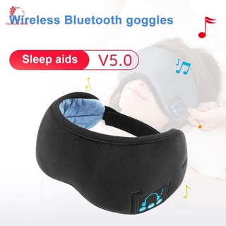 Băng Bịt Mắt Ngủ Có Nhạc Kết Nối Bluetooth 5.0 Thiết Kế Tiện Dụng Khi Đi Du Lịch