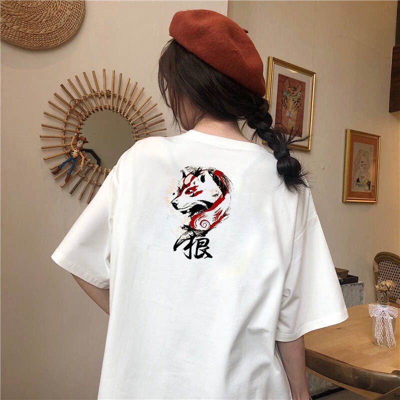 Áo thun form rộng tay lỡ Nhật Bản đẹp độc lạ vải dày mịn 2020T2329