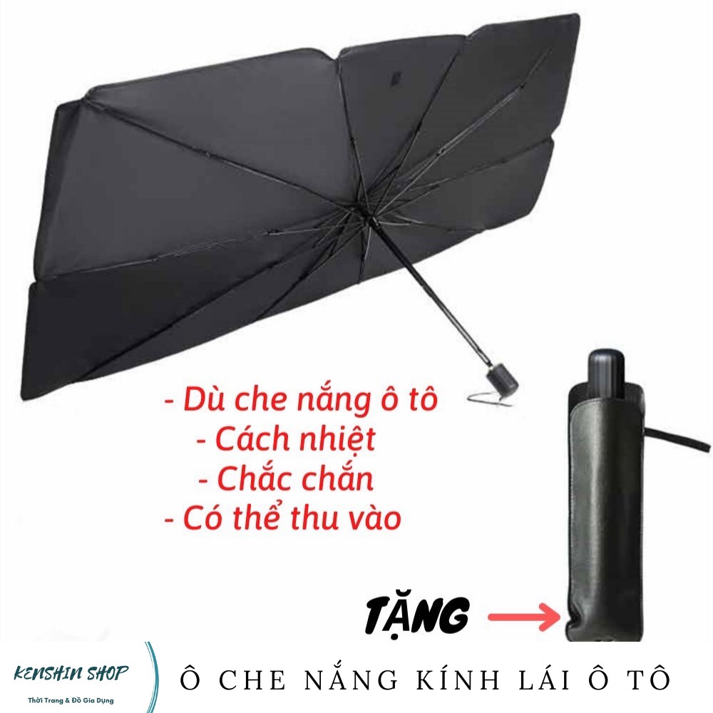 Ô Che Nắng Kính Lái Ô Tô, Dù Che Nắng Ô Tô Tiện Dụng KENSHIN SHOP