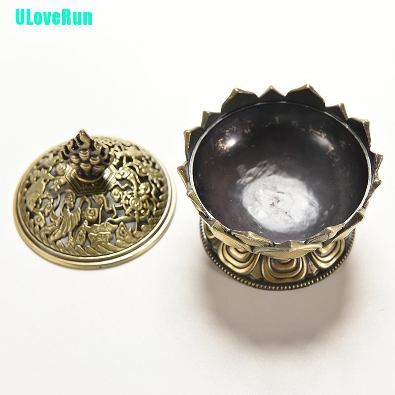 Đế Đốt Trầm Hương Bằng Đồng Hình Hoa Sen Độc Đáo