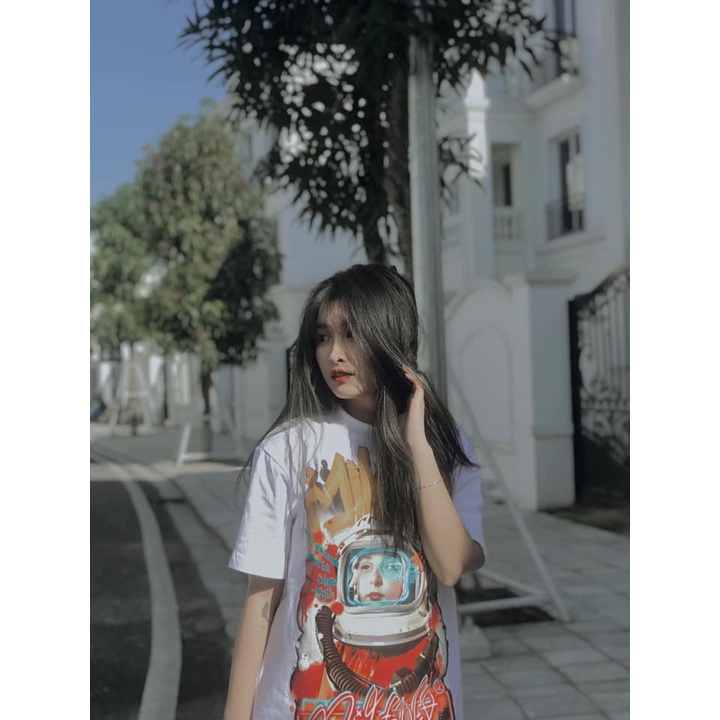 Áo Phông oversize MIKENCO FALLEN ANGEL thiên thần full ảnh thật