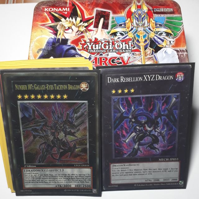 Bài Yugioh tặng hộp sắt