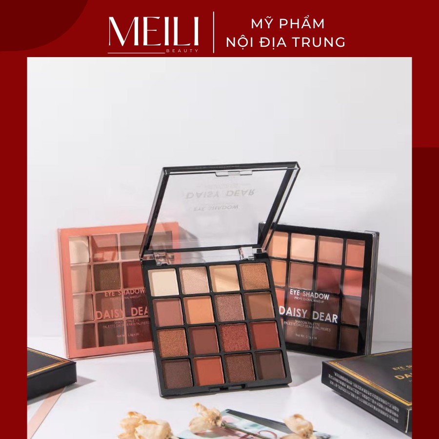 Phấn Mắt Daisy Dear 16 Ô  Phấn Trang Điểm Màu Sắc Long Lanh Quyến Rũ - Meili Beauty