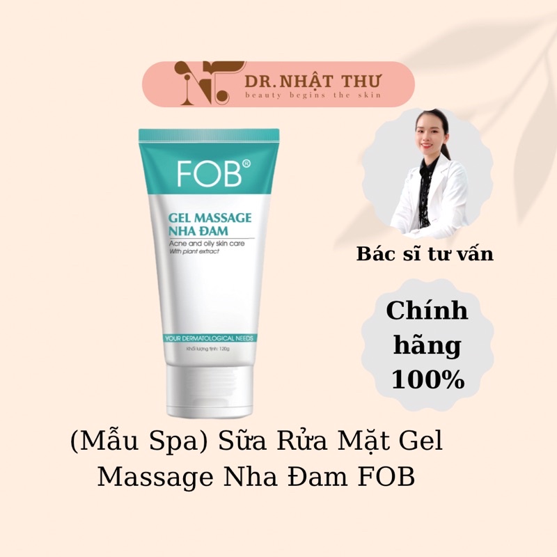 Mẫu mới 2022 Sữa rửa mặt Gel Massage Nha Đam FOB