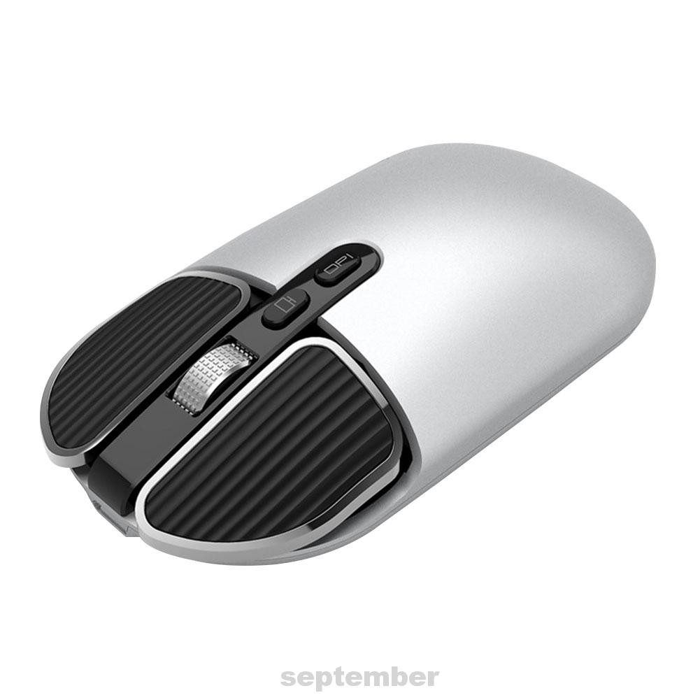 2.4GHz Silent Bluetooth Slim Ergonomic USB Rechargeable Optical Home Office Dual Mode Wireless Mouse