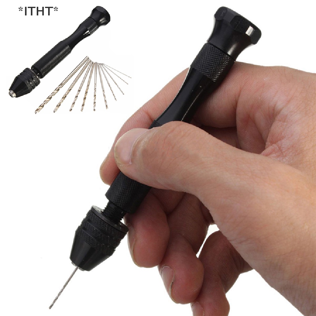 Bộ 11 Mũi Khoan Xoắn Bằng Tay Chuyên Dụng Cho Làm Trang Sức Thủ Công