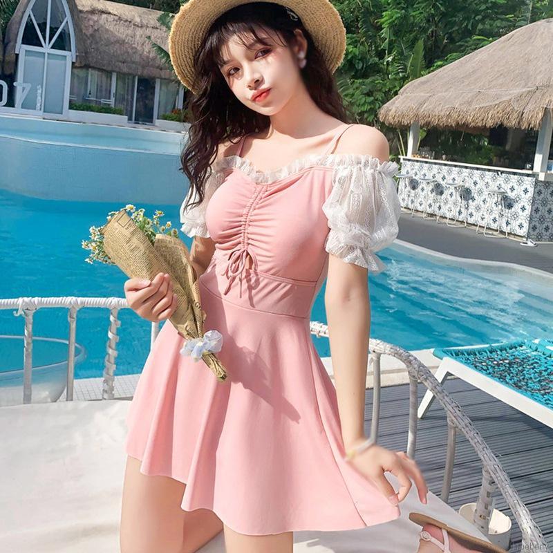 Đồ Bơi Một Mảnh Phối Lưới Phong Cách Hàn Quốc Quyến Rũ Dành Cho Nữ | BigBuy360 - bigbuy360.vn