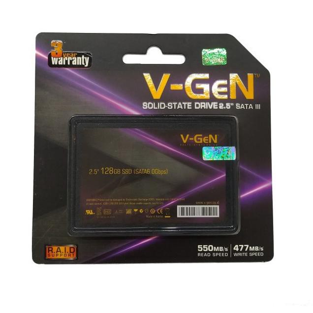 Ổ Cứng Ssd V-Gen 128gb Sata 3 2.5 " | BigBuy360 - bigbuy360.vn