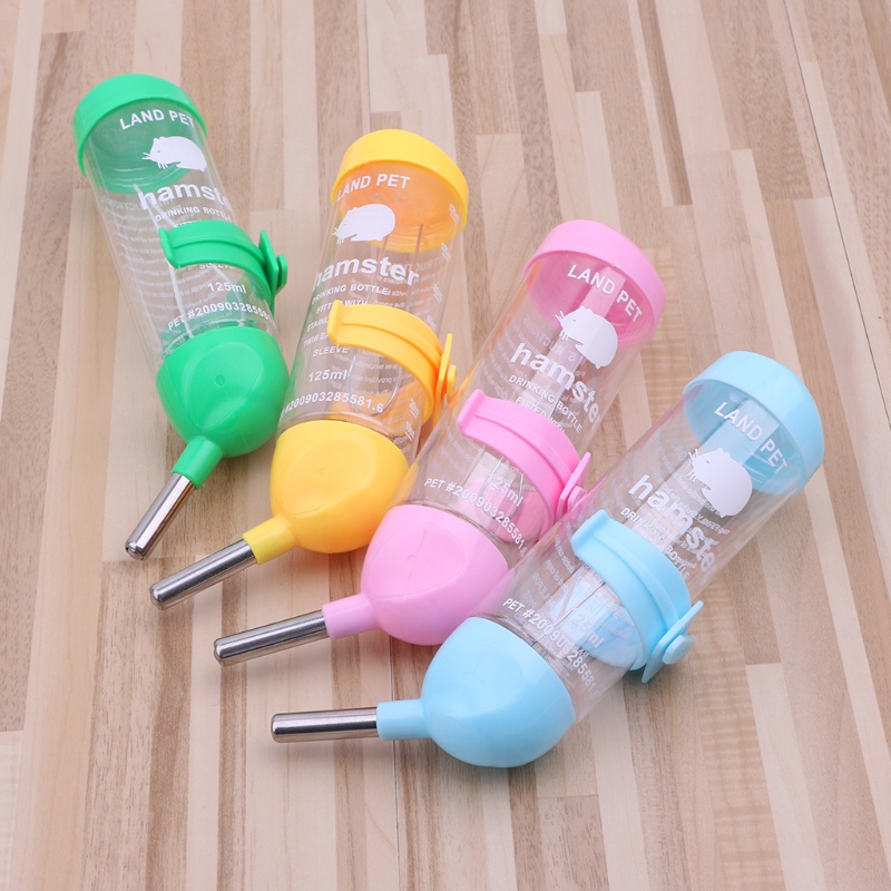 Bình Đựng Nước Tự Động 125ml Treo Lồng Chim/Chuột Hamster