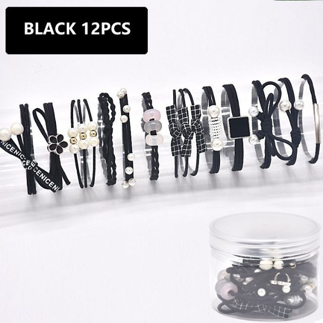 Set 12 dây buộc tóc như hình