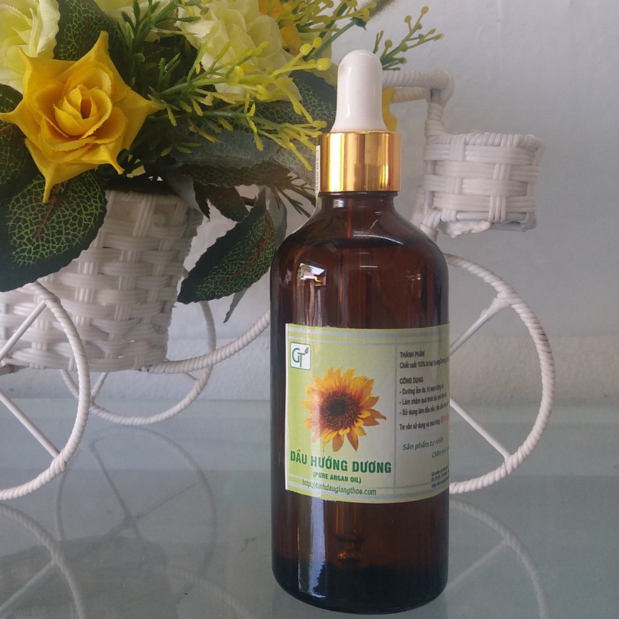 Dầu Hướng Dương Làm Đẹp Chai 100ml - 100% Tự Nhiên Nguyên Chất