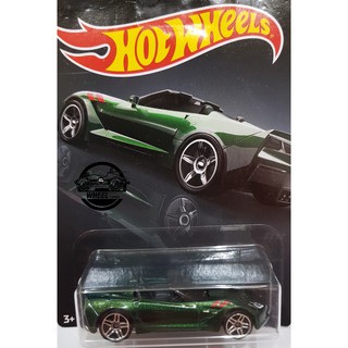 Xe mô hình đồ chơi Hotwheels 1:64 WALMART EXOTIC - '14 Corvette Stingray