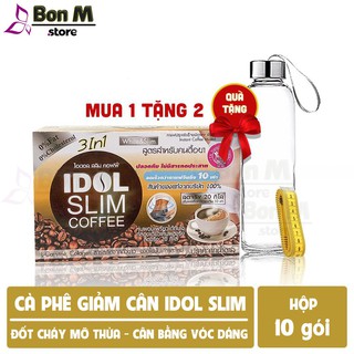[KHÔNG GIẢM HOÀN TIỀN] Cafe Giảm Cân IDOL SLIM COFFEE 3 in 1 chính hãng.