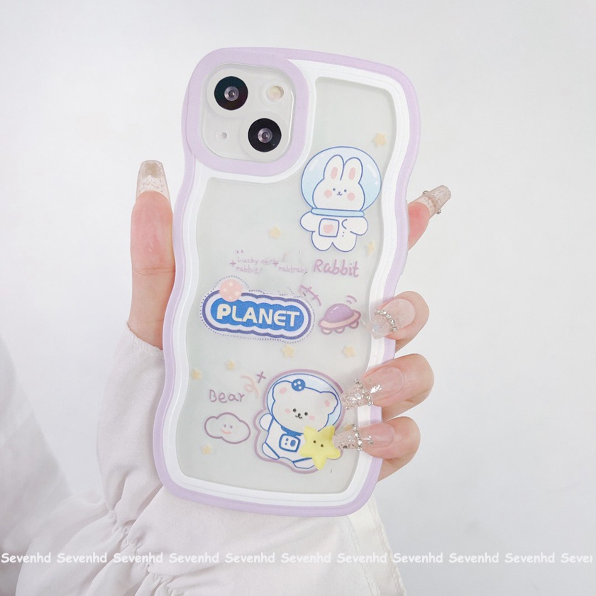 Ốp Điện Thoại Mềm Họa Tiết Gấu Duffy Hoạt Hình Cho iPhone 13 12 11 Pro Max Xs Max Xr X 7 8 6 6s Plus