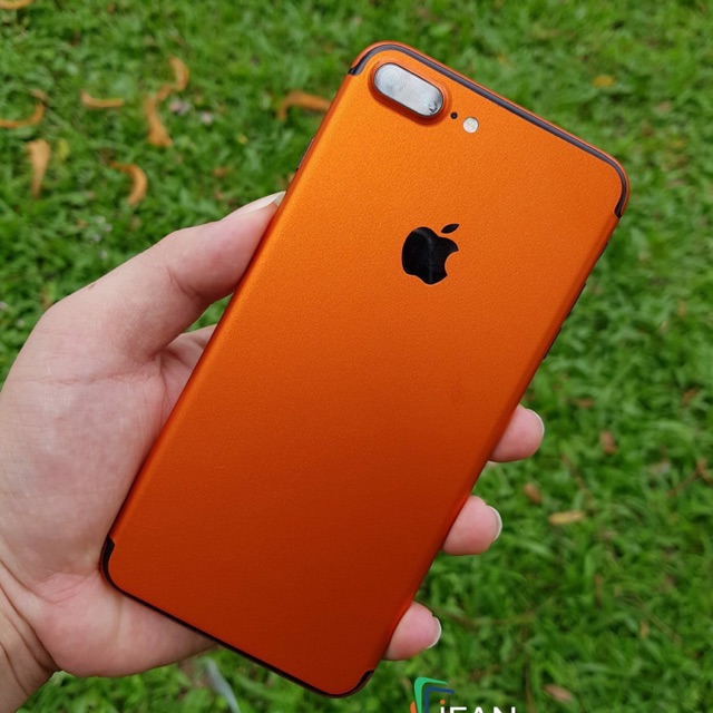 Skin Dán Iphone Màu Cam