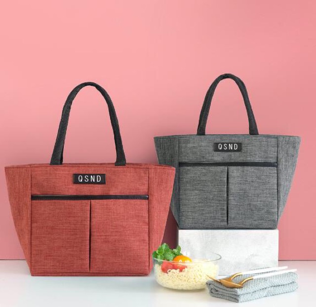 Túi đựng cơm cao cấp QSND size đại ( 40x25cm )