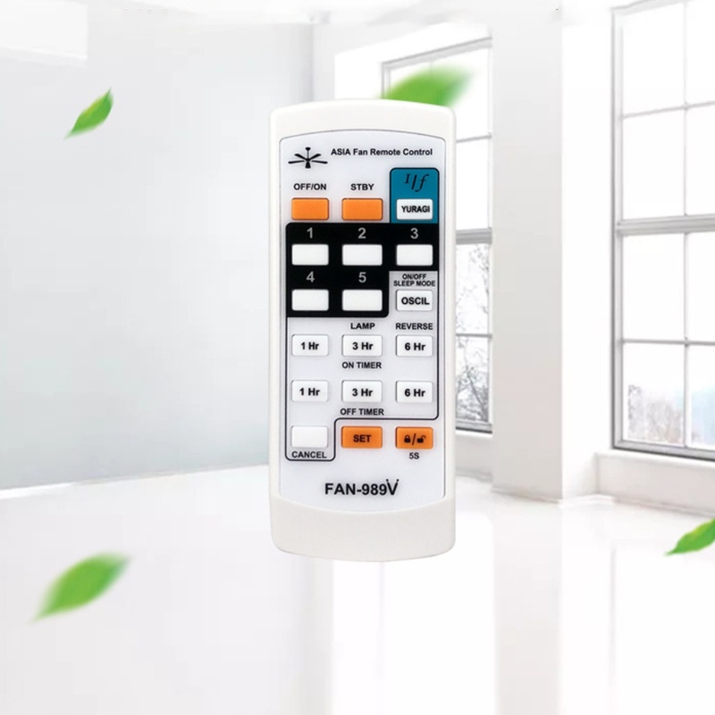 Quạt Điều Khiển Từ Xa 989V Hẹn Giờ Tắt / Mở 8M Thông Dụng
