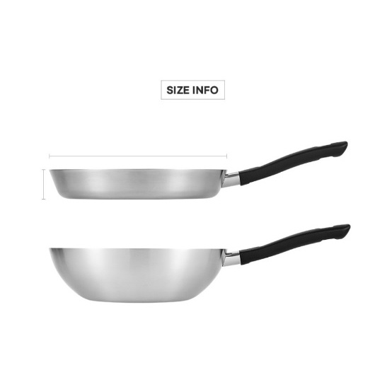 Edelkochen 2022 Chảo IH vết bẩn tiêu chuẩn, Chảo 28cm 2 loại
