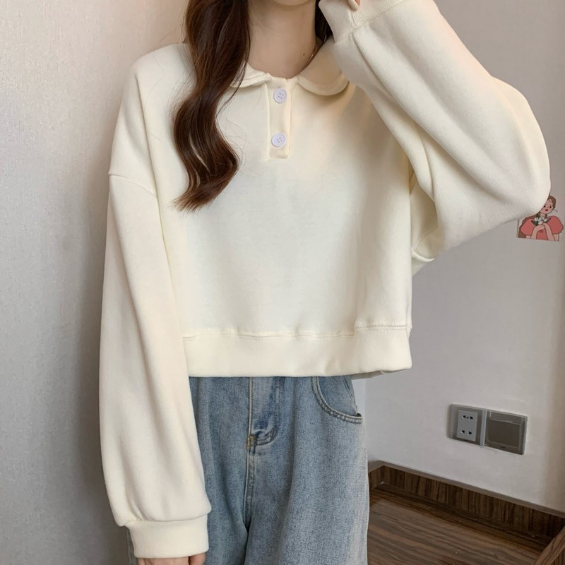 Áo Sweater Tay Dài Màu Sắc Thời Trang Mùa Thu Cho Nữ