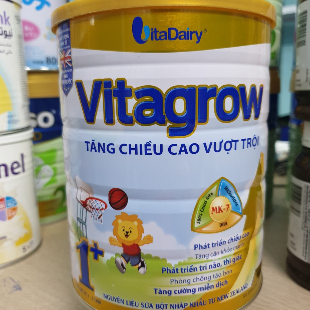 Sữa Vitagrow 1+ 900G Tăng Chiều Cao (từ 1-2 tuổi) Date 2023