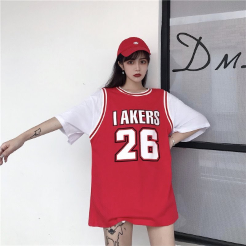 Áo bóng rổ số 26 nam nữ form rộng | BigBuy360 - bigbuy360.vn