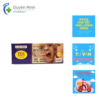 QUE THỬ THAI CALI TEST PHÁT HIỆN THAI SỚM VÀ CHÍNH XÁC 4-6 NGÀY