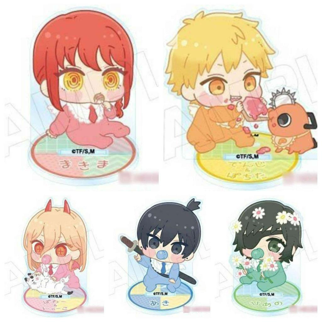 (8CM) Mô Hình Standee CHAINSAW-MAN Thợ Săn Quỷ ver BALLOON acrylic anime mica chibi xinh xắn