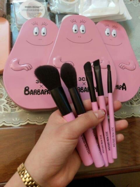 BỘ CỌ 5 CÂY BARBAPAPA BRUSH KIT