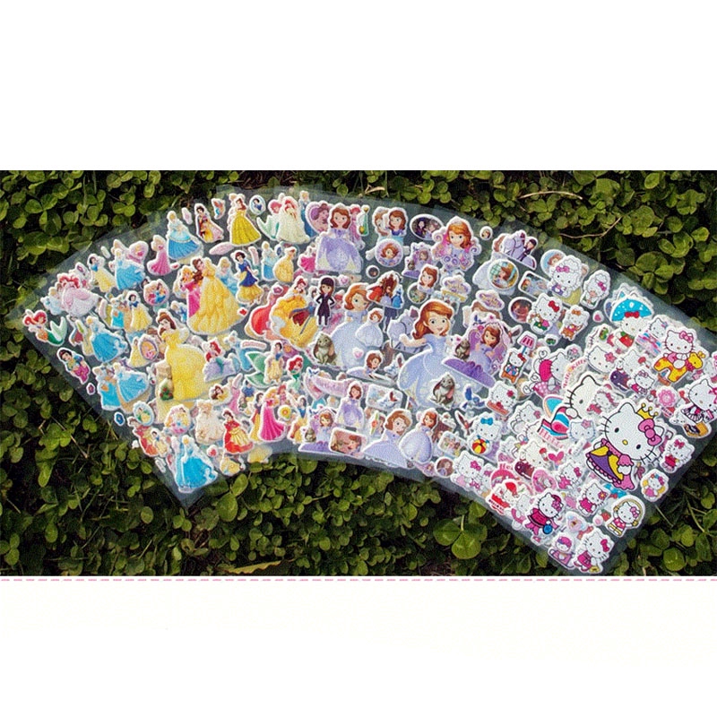 Set 10 Tấm Sticker Hello Kitty Dễ Thương Dán Trang Trí